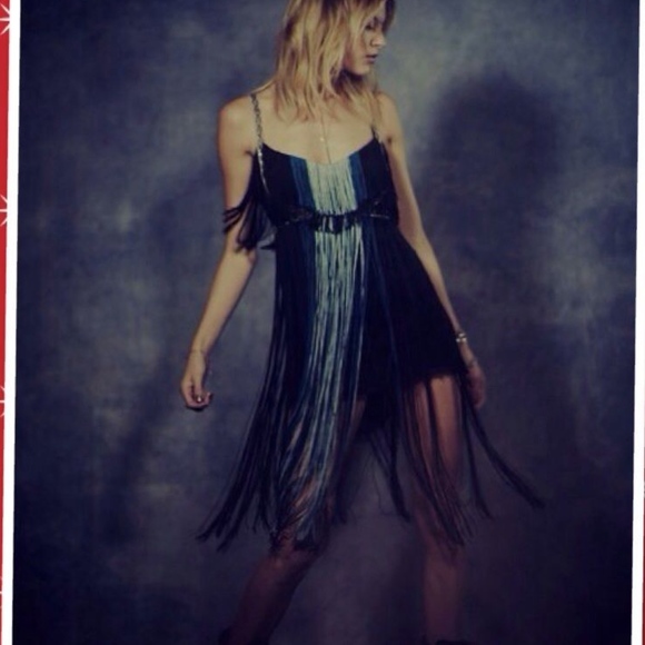 free people fringe dress